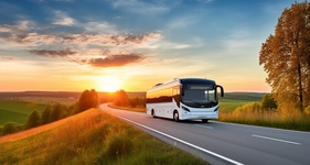 East Homer NY motorcoach bus for 30 to 56 passengers, long trips and big groups